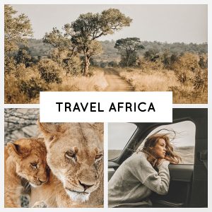 travel africa lightroom presets collage